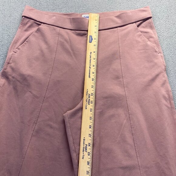 Womens Wide Leg, Workwear Pants,Pockets,Size XL,Pull On,Stretch,Y2K - Picture 5 of 13
